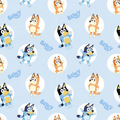 Bluey pattern vinyl scooter wrap for Micro Mini and Micro Maxi kids scooters by ScooterSkin Brooklyn