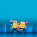 Despicable Me Minions vinyl scooter wrap for Micro Mini and Micro Maxi kids scooters by ScooterSkin Brooklyn