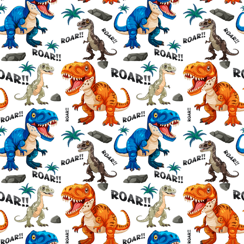 Dinosaur vinyl scooter wrap for Micro Mini and Micro Maxi kids scooters by ScooterSkin Brooklyn