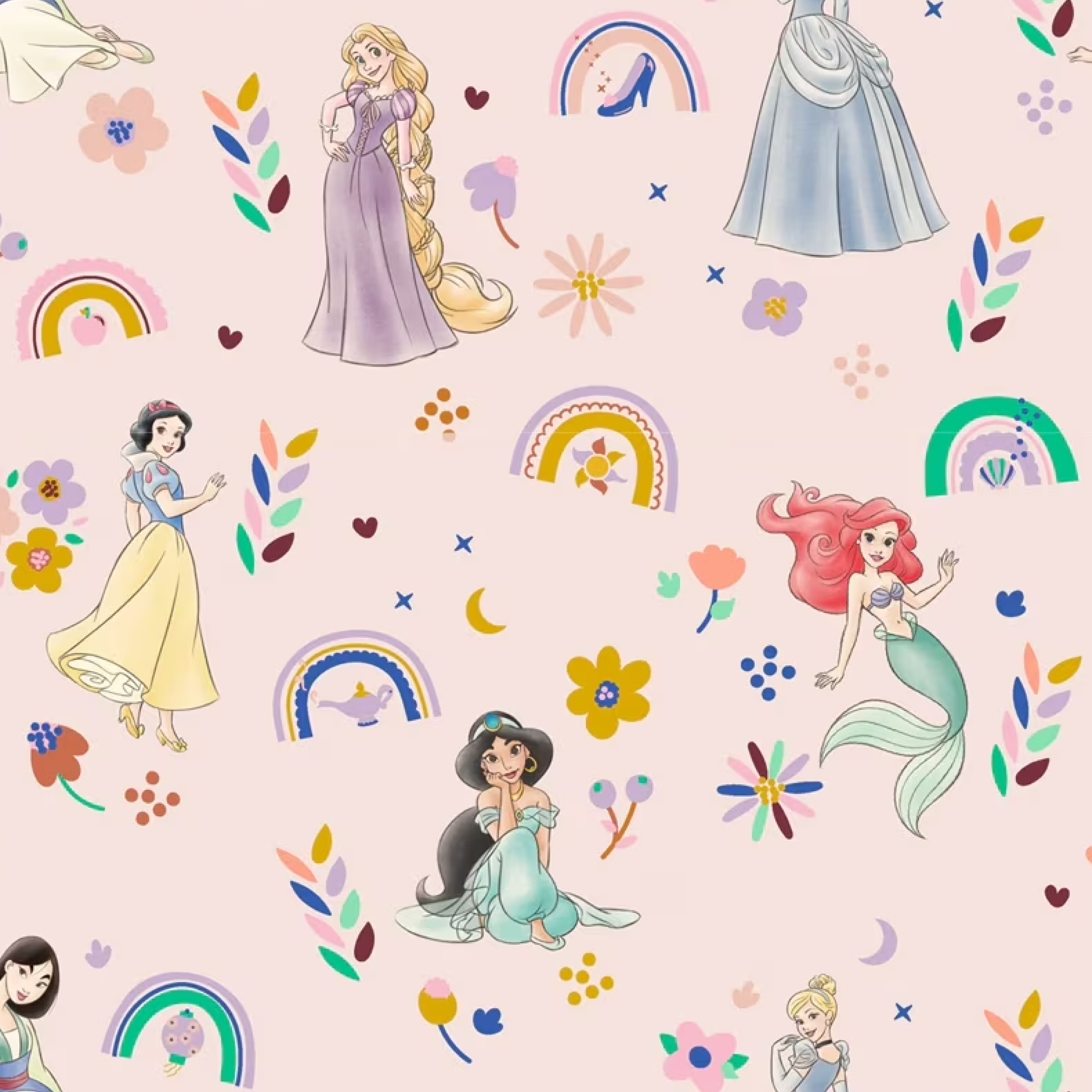 Disney Princesses vinyl scooter wrap for Micro Mini and Micro Maxi kids scooters by ScooterSkin Brooklyn