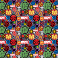 Marvel superheroes vinyl scooter wrap for Micro Mini and Micro Maxi kids scooters by ScooterSkin Brooklyn