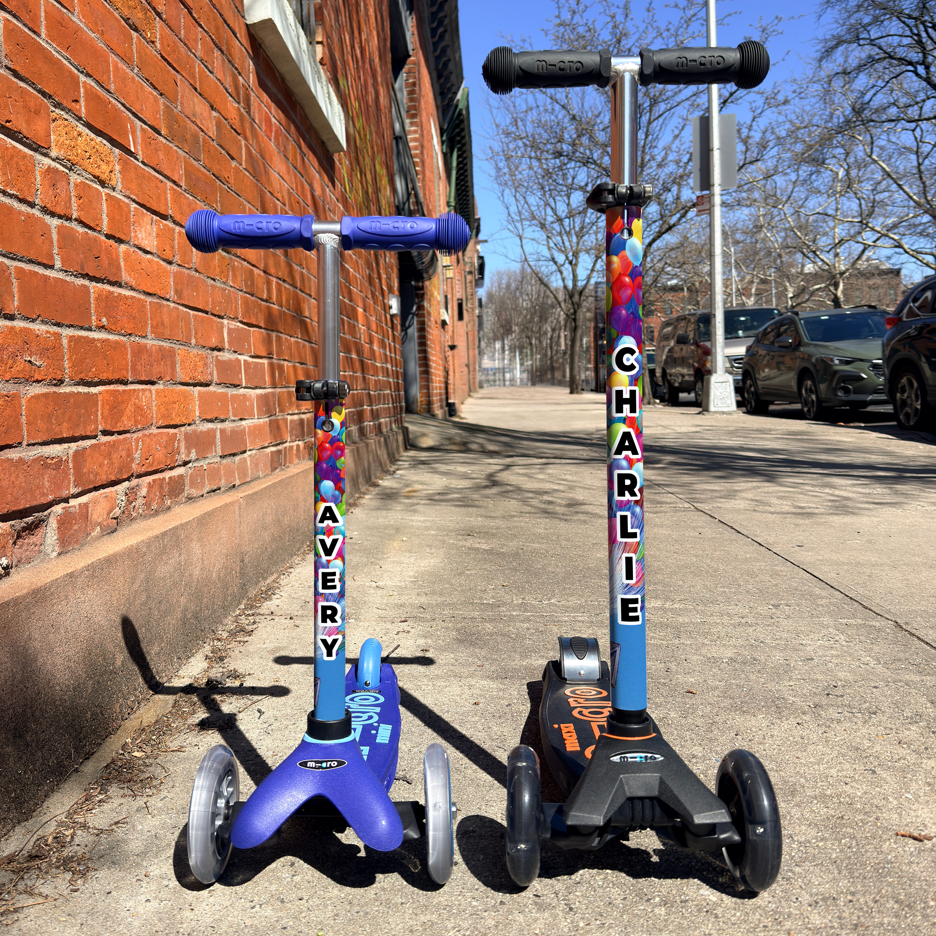 Disney Up movie vinyl scooter wrap for Micro Mini and Micro Maxi kids scooters by ScooterSkin Brooklyn