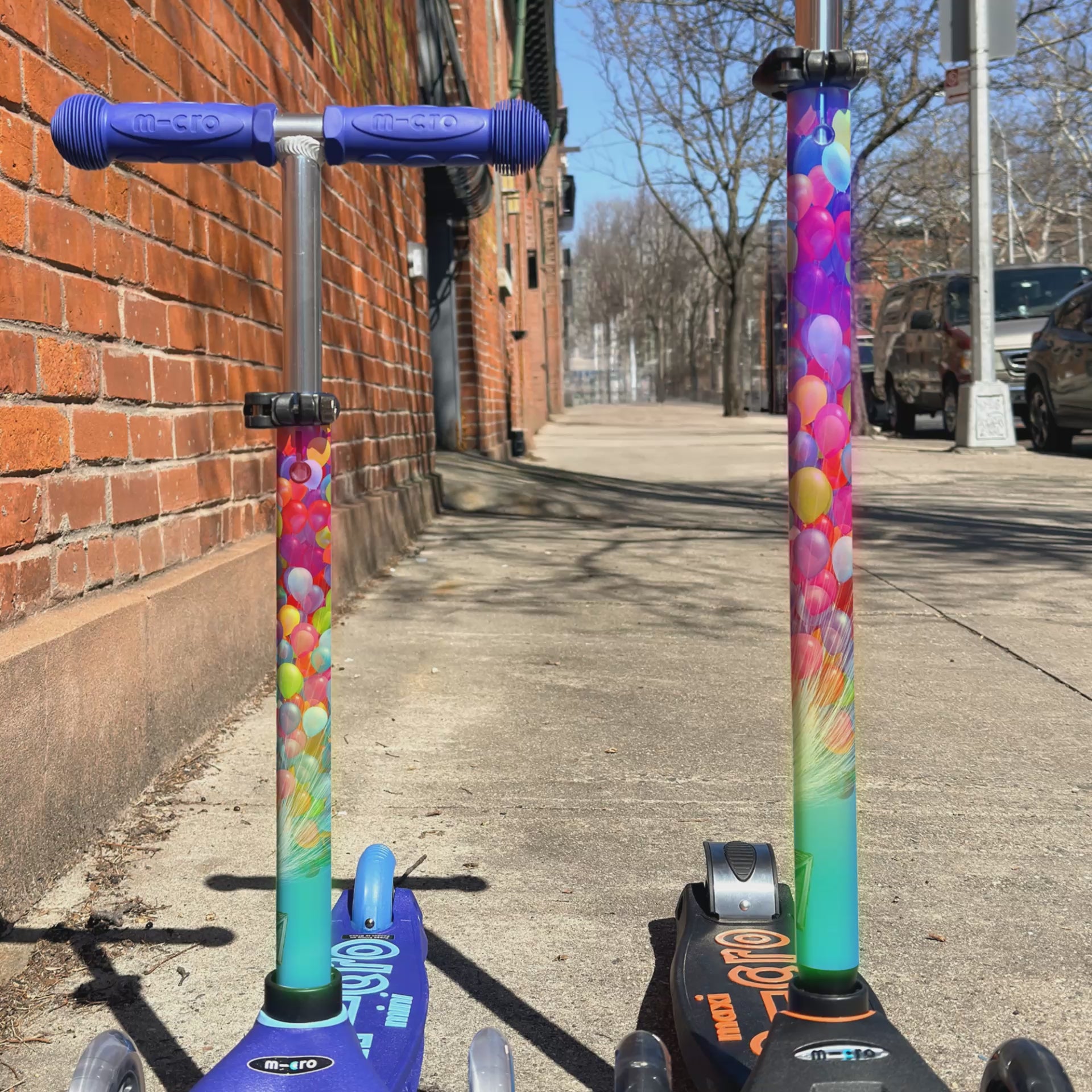 Disney Up movie vinyl scooter wrap for Micro Mini and Micro Maxi kids scooters by ScooterSkin Brooklyn